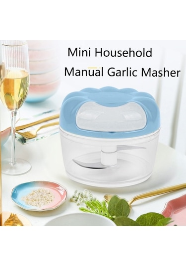 Dancemonkey Cbtx Mini Ev Tipi Manuel Sarımsak Ezici, Boyut: Büyük Pembe, Büyük Pembe Design Pembe