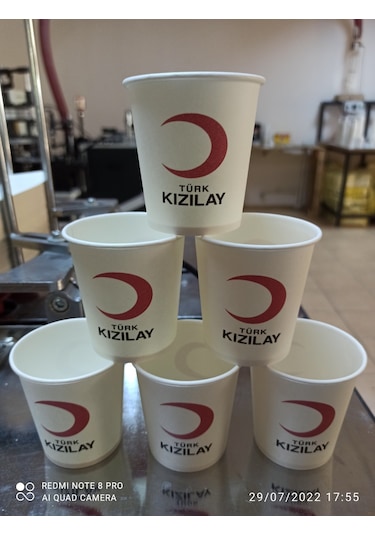 Sivil Toplum Kuruluşları İçin Logolu Karton Bardak