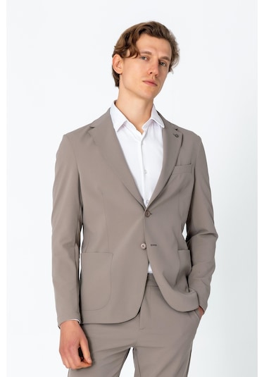 Cekmon Erkek Regular Fit Teknolojik Rahat Kırışmayan Hafif Ceket 001