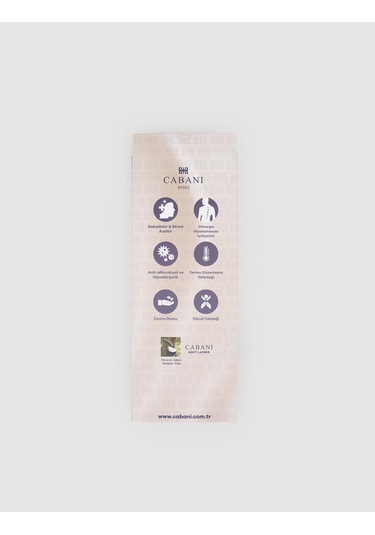 Cabani Orthoflex Cotton Kaplamalı Vizon Erkek Tabanlık Vizon