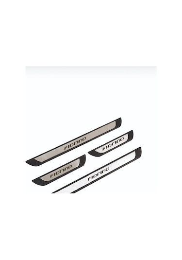 Fiat Fiorino Old Krom Kapı Eşiği 4 Parça Paslanmaz Çelik