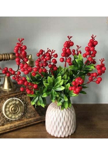 Yapay Çiçek Kokina 6 Kafalı Demet K50