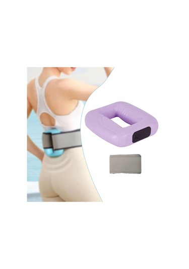 Suntek Elektrikli Masaj Halkası Kompakt El Aleti Yetişkinler Menekşe