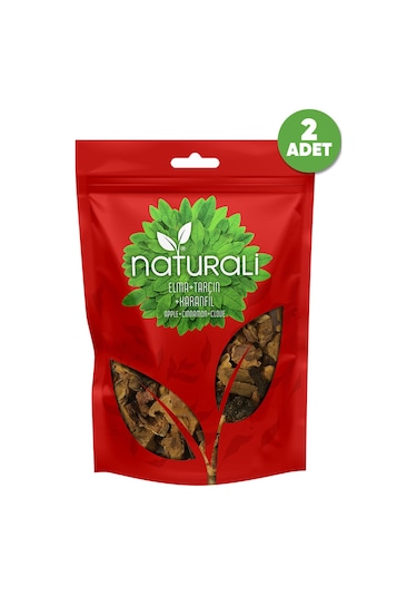 Naturali Elma-Tarçın-Karanfil 100 Gr x2