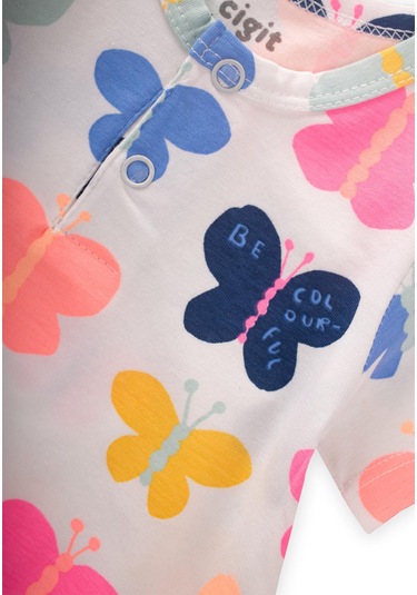 Cigit Desenli Tulum 0-3 Yaş Kelebek Desen Kelebek Desen