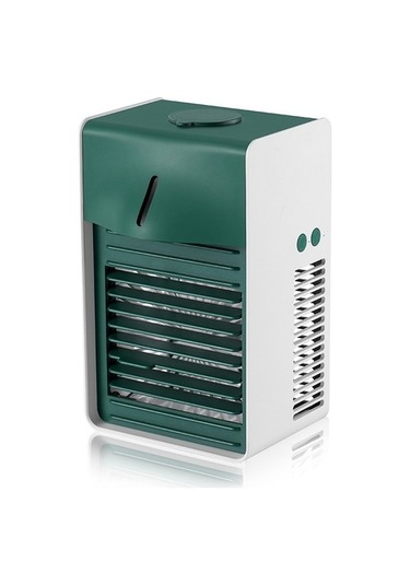 Puluzpuluz Bd-12 Masaüstü Sprey Negatif Iyon Su Soğutma Fanı Yeşil 3938 Yeşil