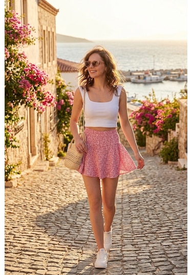 Lela Bayan Etek 5864024 - 529838632 Fuşya