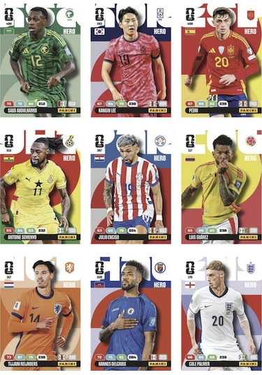 Dünya Kupası Fıfa 2026 Panini Adrenalyn Xl Koleksiyon Kartı Booster 1 Paket 8 Kart