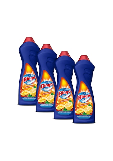 Bingo Krem Yüzey Temizleyici Limon Kokulu 4 x 750 ML