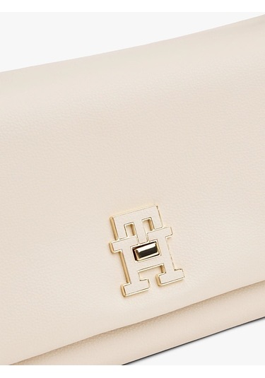 Tommy Hilfiger Kadın El Ve Çapraz Çanta Aw0aw17465acı Bej