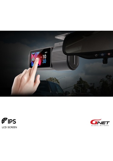 Gnet Gonw 2ch Fullhd Hdr Wi-fi Akıllı 2 Kameralı Araç Kamerası