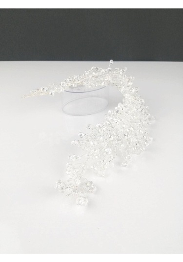 FdayAksesuar Şeffaf Kristalli Saç Aksesuarı FRDY31336