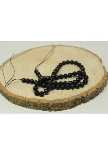 Shungite (Şungit) Taşı Dizi 6Mm