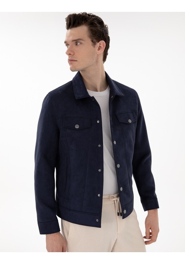 Pierre Cardin Erkek Lacivert Deri Mont-kaban 50312346-200 Lacivert