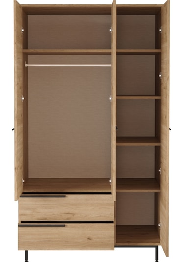 Robin Home Lidya Genç Odası Takımı 4'lü Set Sepet Kahverengi