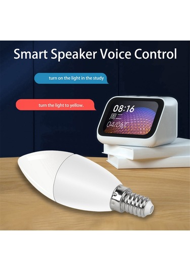 Wifi Rgb Ampul Uzaktan Kumanda Ve Ses Kontrolü 7w