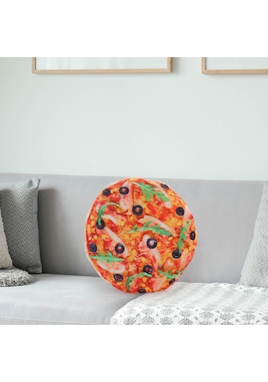 Suntek Yastık Süsleme Karikatür Kalın Kanepe Minderi Ev Pizza Pizza