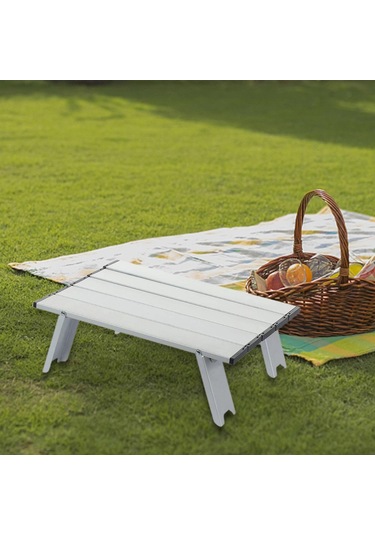 Suntek Katlanabilir Kamp Masası Balıkçılık Sırt A Gri