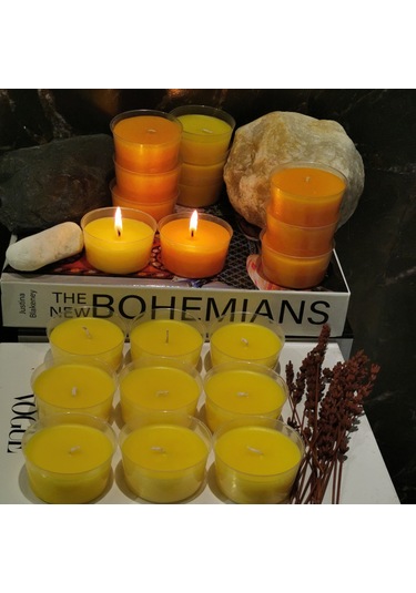 İv Candles Citronella Sineksavar Sarı Kapsul Mum