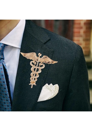 Gümüş Melek Kanatları Broş Moda Retro Erkekler Rozeti Yaka Pin Yüksek Kaliteli Alaşım Yılan Broş Giyim Aksesuarları Hediyeler Gümüş