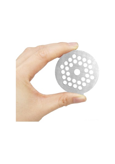 Geeksen Gıda Minyatörü Ve Et Kesme Aleti Aksesuarı İçin Paslanmaz Çelik Et Dilimleme Diskleri 5 Adet Gümüş