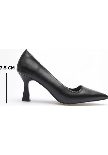 Trendella Siyah Topuklu Kadın Stiletto Tr20ms02a