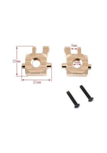 Ebitda Traxxas Trx-4m 1/18 Altın Pirinç Kupa - Land Rover Defender & Ford Rampage Parça