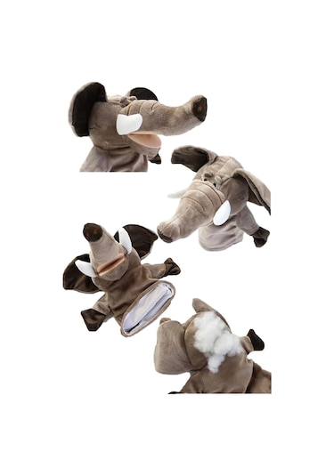 Ağızı Hareket Eden El Kuklası Peluş Oyuncak