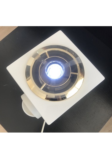 Airluks 250 Radyal Lıghtfan 125 M3 Sessiz Işıklı Banyo Fanı