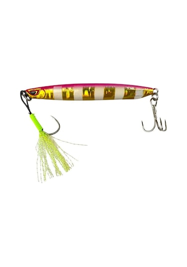Sea Horse Ss Special 80gr Jig Pink Gold Zebra Glow