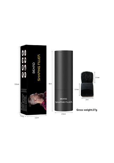 Yifomall Kıllı Sakal Dolgu Kalemi - Yoğunlaştırıcı, Gövdeleyici Ve Şekillendirici Fonsiyonlu - Koyu Kahverengi