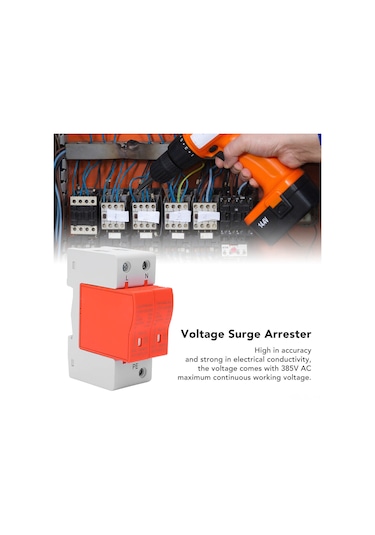 Lemestar 385v Ac 40ka Yıldırım Koruyucu - Hızlı Tepki Süresi İle Ev Ve Ofis Güvenliği