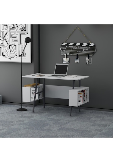 Ironi Çalışma Masası Beyaz