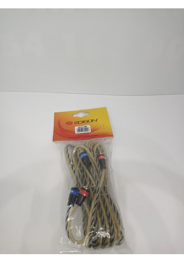 Rca Kablosu 5 Metre – Kaliteli Amfi Rca Ses Aktarım Kablosu -5 Mt