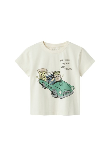 Name It Nmmdellan Nreg Ss Top Box Gri Erkek Çocuk Kısa Kol T-shirt Gri