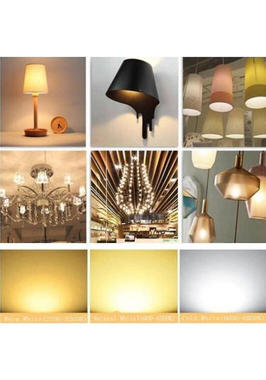 G9 Led Ampul, Sıcak Beyaz 3000k G9, 40w Halojen Ampule Eşdeğer, Kısılamaz, 10'lu Paket Hsby