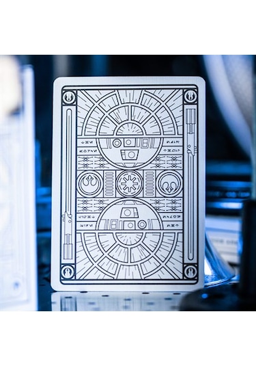 Star Wars Iskambil Oyun Kağıdı Silver Edition - Light Side Gri