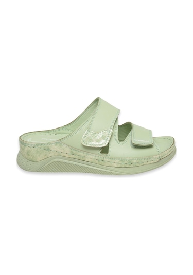 Forelli 23616z Greta-h Comfort Açık Yeşil Kadın Terlik Açık Yeşil