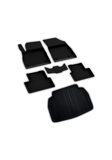 Toyota C HR Ferrous 4D Paspas ve Stepnesiz 3D Bagaj Havuzu 2016 2022