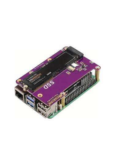 Xuweiwei Raspberry Pi 5 Pcıe M2 Nvme Ssd Kapagi 2242 2280 2230 Desteği Fpc Koruyucu Kablo Yüksek Hızlı Veri Transferi Pimoroni Projesi