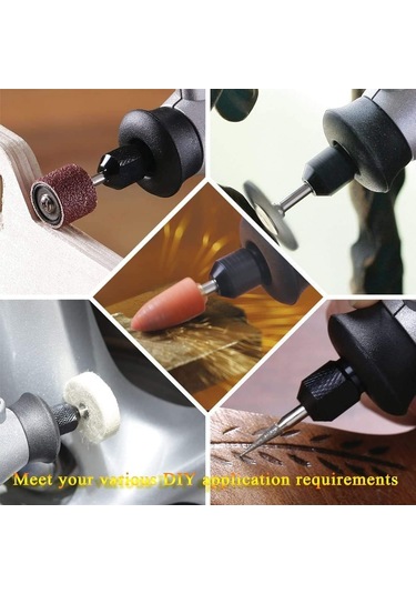 276 Rotary Takım Aksesuarları Kiti Kolay Kesme, Oyma Ve Parlatma İçin Evrensel Fitmen