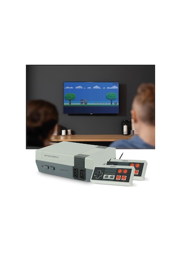 Polosmart PGM620 Retro Mini 620 Oyunlu Atari Beyaz