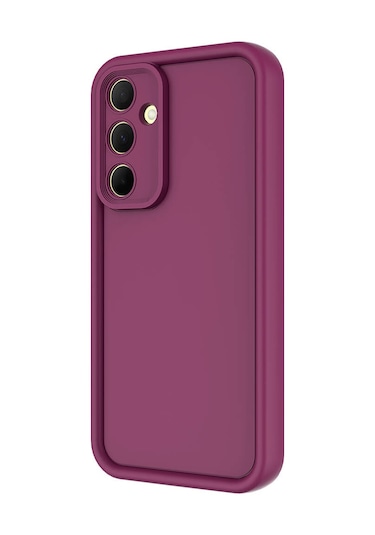 Galaxy Uyumlu A55 Kılıf Kamera Korumalı Zore Ananas Kapak Siyah