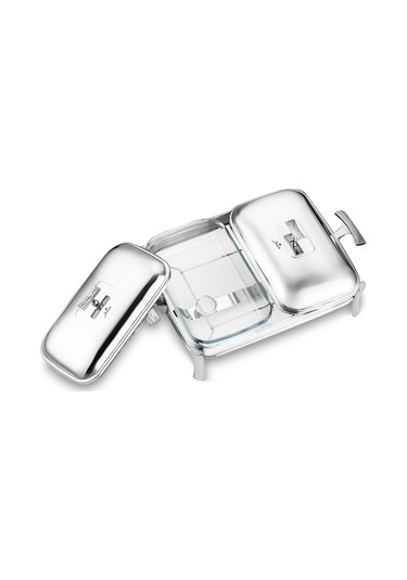 Herencia Silver Isıtmalı Servis Seti 2 1,5 Litre Silver