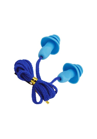 Yaleker Mavi Silikon Kulak Tıkacı - Çalışma, Uyku Ve Yüzme İçin Gürültü Önleyici