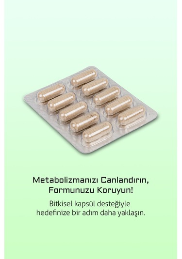 New A1 L Carnitine Lepidium Bitkisel Kapsül Blister 3 Adet Aromasız