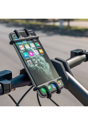 Bisiklet Scooter Gidona Uyumlu Telefon Tutucu