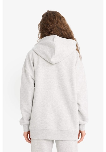 Defacto Oversize Geniş Kalıp Kapüşonlu Fermuarlı Sweatshirt V4233az25wngr256 Gri Defacto Oversize Geniş Kalıp Kapüşonlu Fermuarlı Sweatshirt V4233az25wngr256 Gri