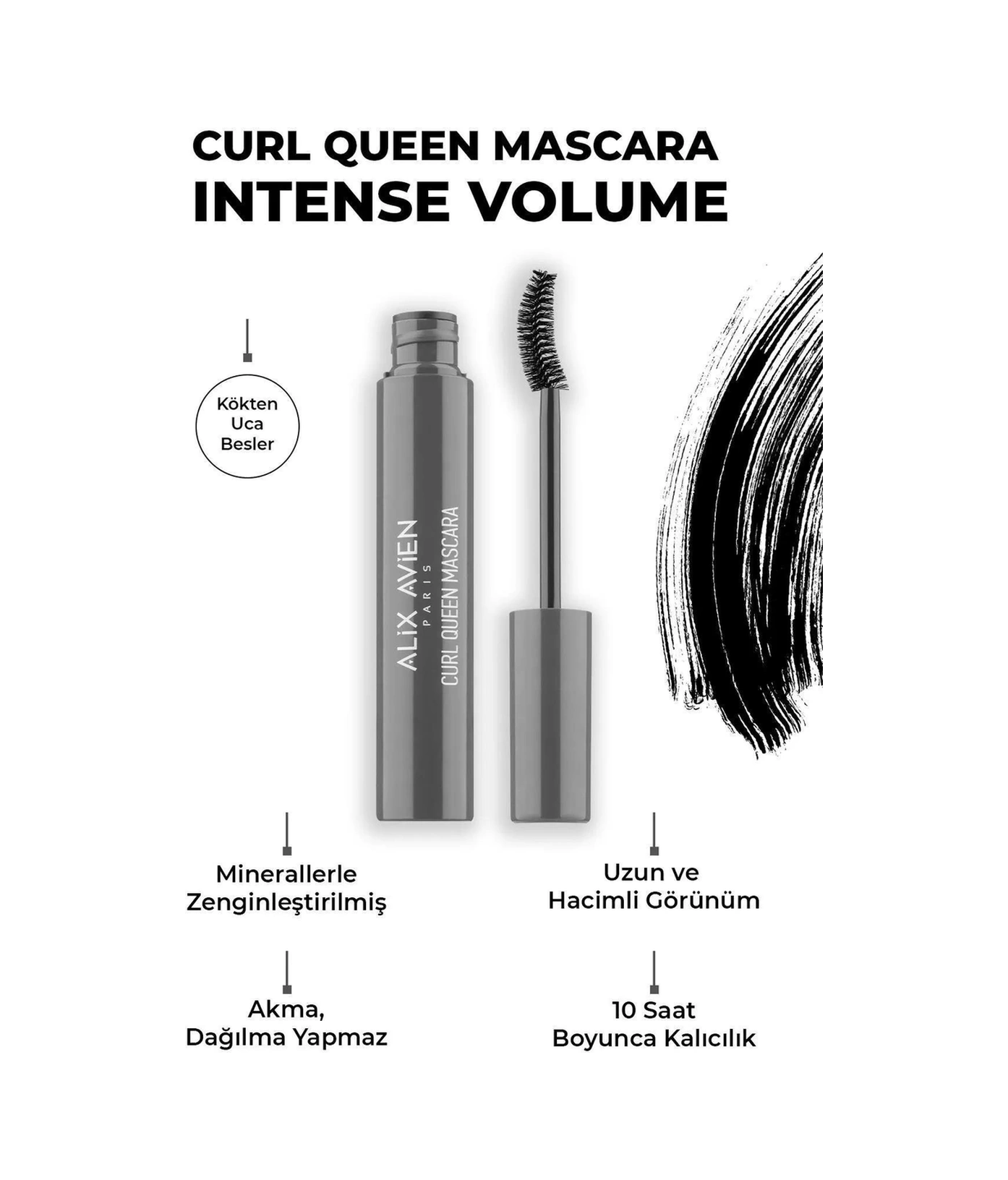 Alix Avien Yoğun Pigment Veren Uzun Süre Kalıcı Dolgunlaştırıcı Nemlendirici Etkili Akmayan Pembe Makyaj Seti