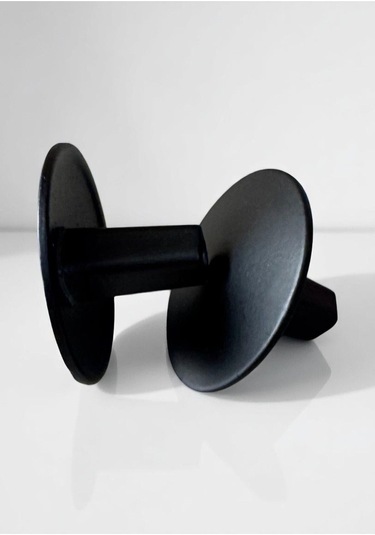 Yuvarlak Düğme Kulp Alüminyum Metal Lüks Modern Mobilya Çekmece Mutfak Dolabı Kulpu Siyah Siyah